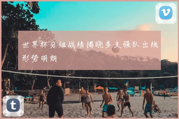 世界杯分组战绩揭晓多支强队出线形势明朗