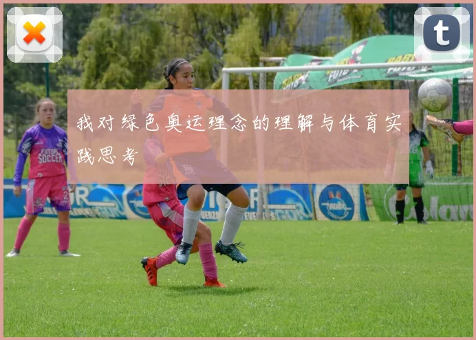 我对绿色奥运理念的理解与体育实践思考